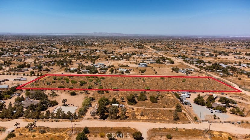 Property photo for 0 Elsinore, Phelan, CA