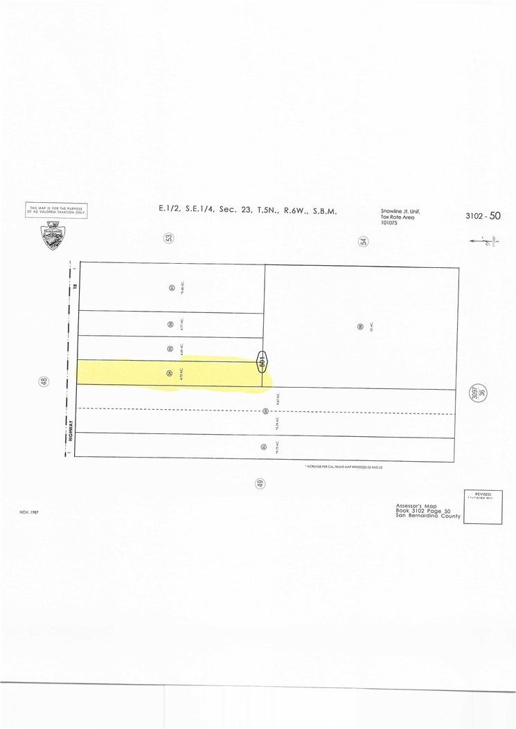Property photo for 0 Ca-18, Phelan, CA