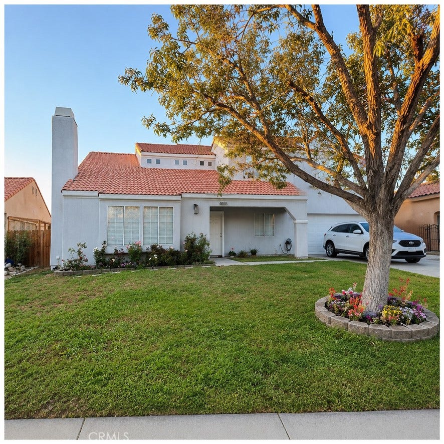 Property photo for 4855 Opal, Palmdale, CA