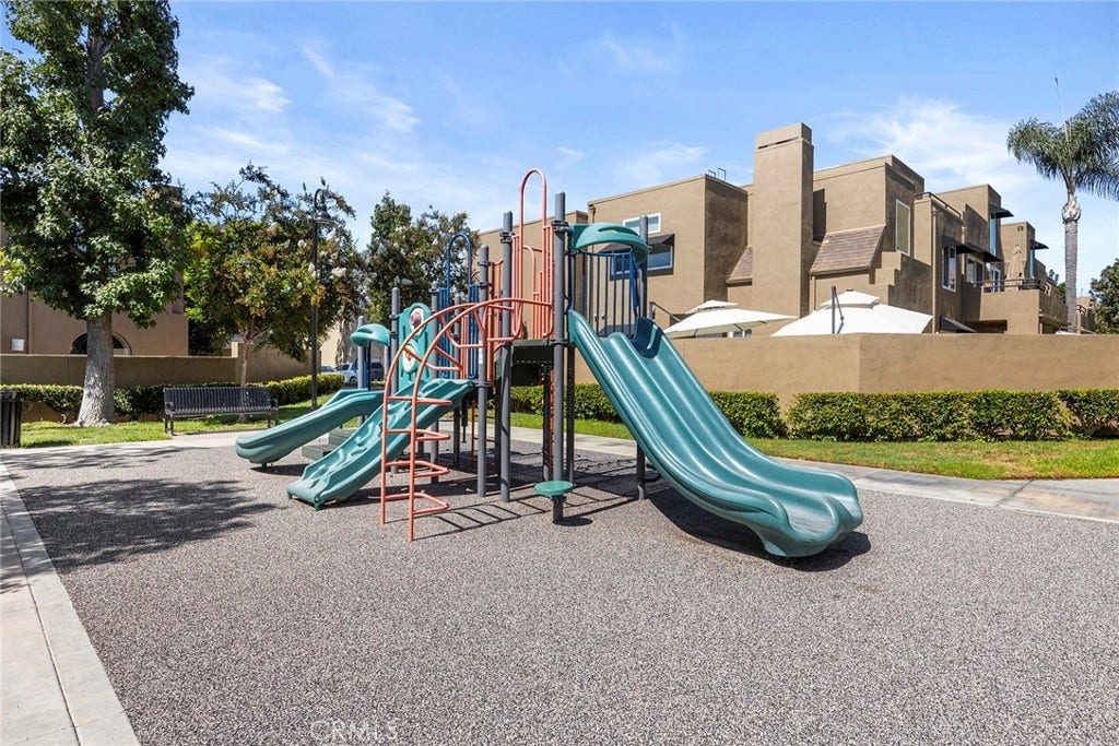 Playground in view of unit