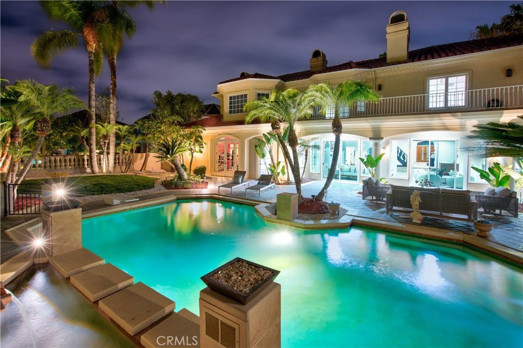 Pool and Lawn areas