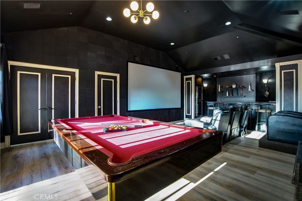 Movie and entertaining room