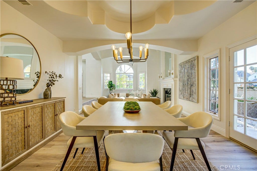 Then eat in the formal Dining room