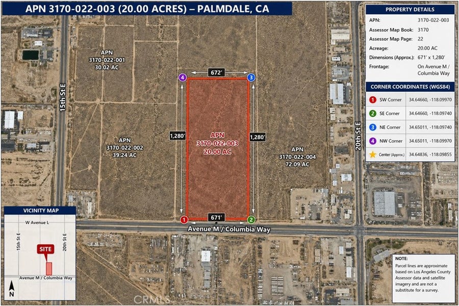 Property photo for 1510 E Avenue M, Palmdale, CA