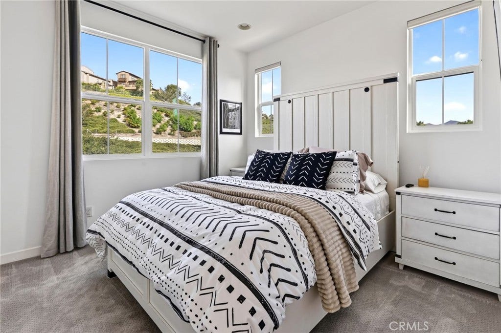 14 Marisol, Rancho Mission Viejo, CA 92694 The 4th bedroom has two windows that features gorgeous views of the neighborhood.