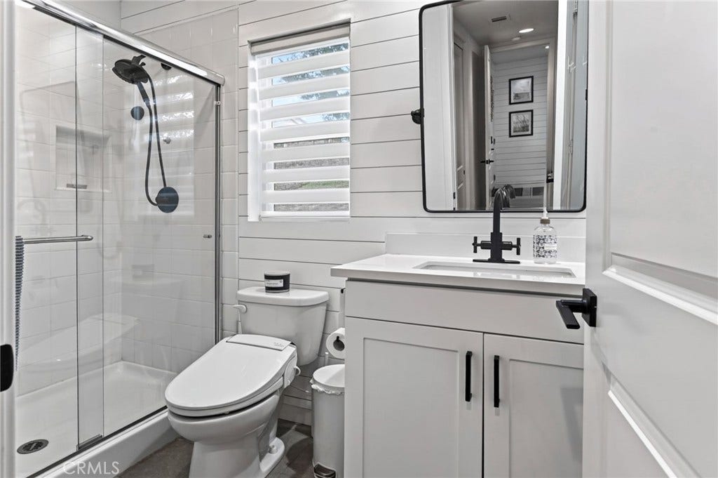 14 Marisol, Rancho Mission Viejo, CA 92694 Downstairs Full bathroom with quality shiplap walls