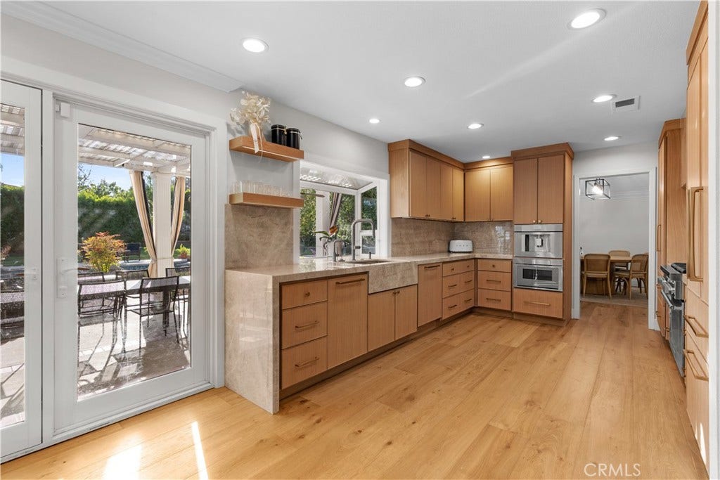 21321 Hillside Court, Lake Forest, CA 92630 Kitchen with backyard access