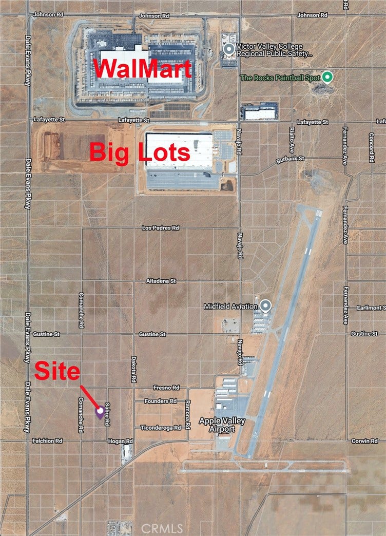 Property photo for 1 Sabre, Apple Valley, CA