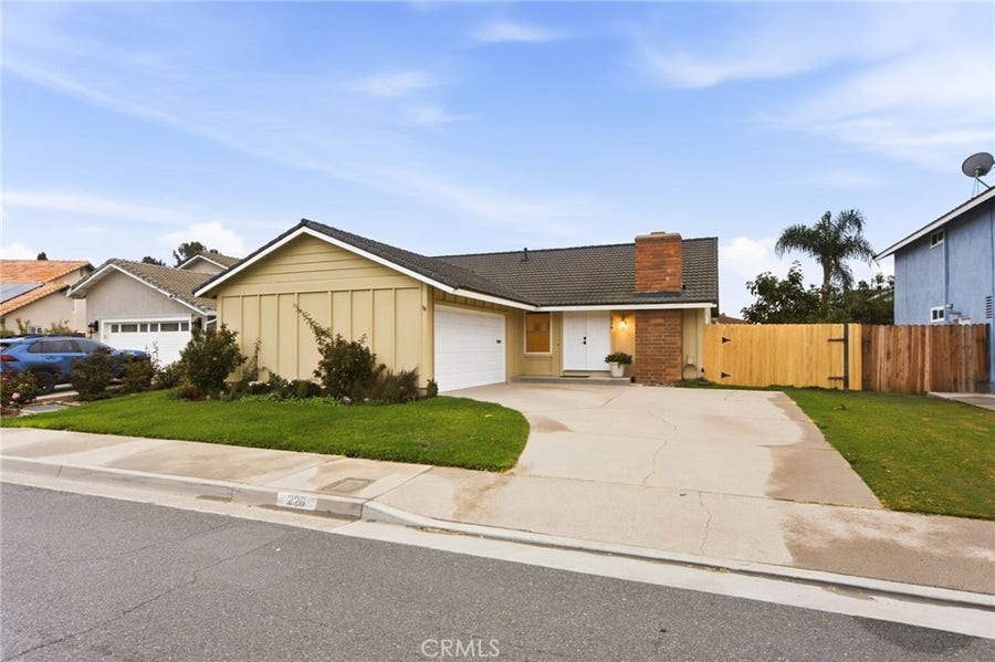 Property photo for 226 Plum, Brea, CA
