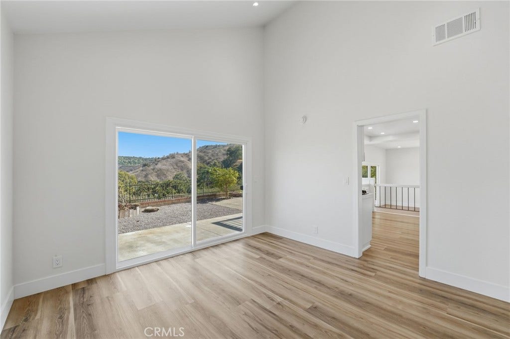 11739 Rancho Verde Drive, Whittier, CA 90601 Dining Area - View To Backyard & Kitchen Entrances