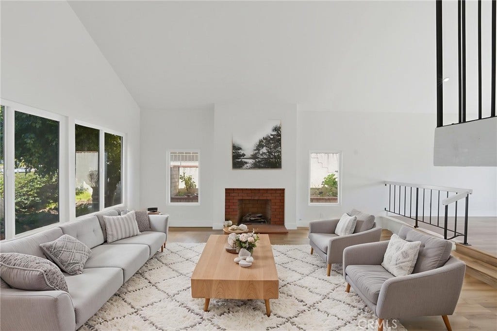 11739 Rancho Verde Drive, Whittier, CA 90601 Living Room - Virtually Staged