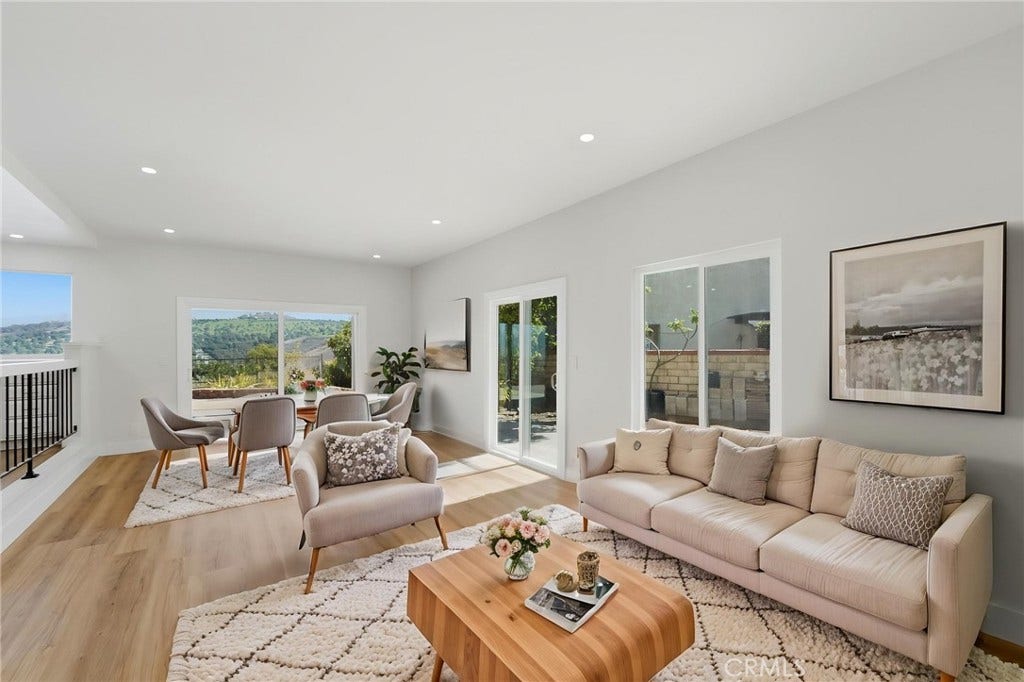 11739 Rancho Verde Drive, Whittier, CA 90601 Family Room - Virtually Staged