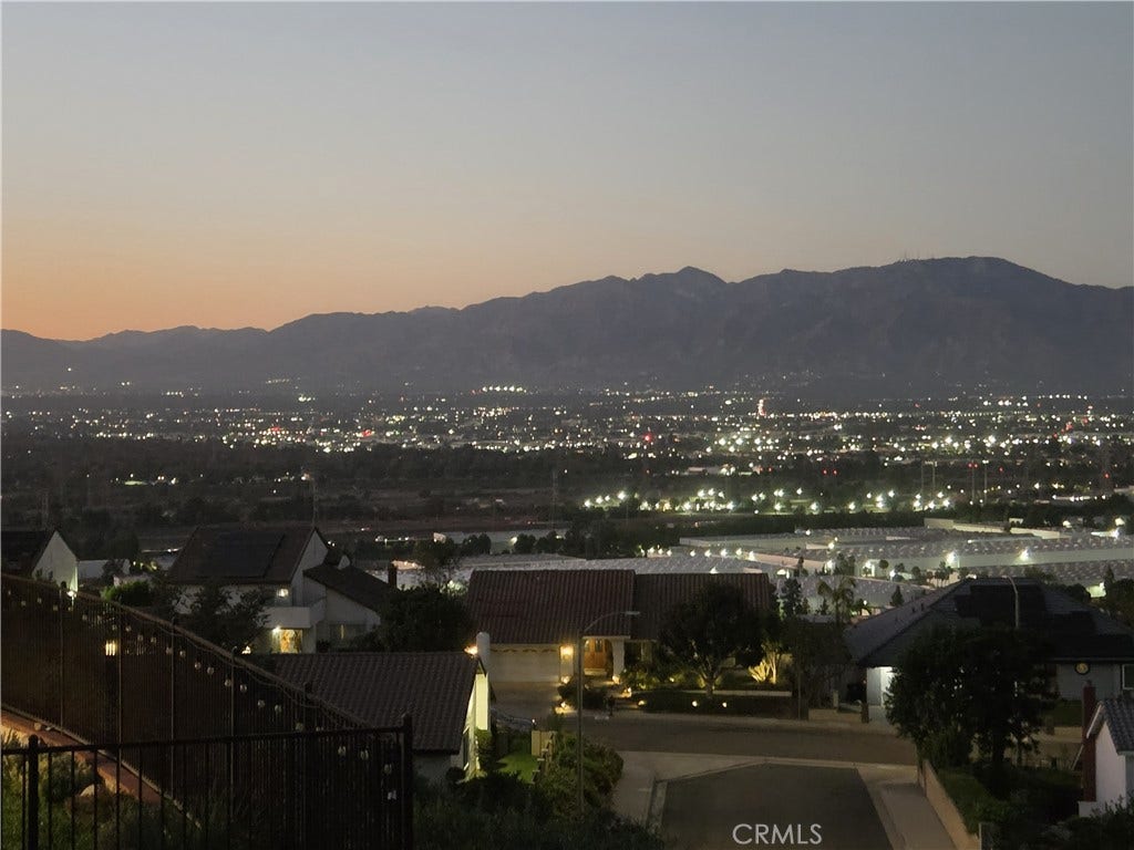 11739 Rancho Verde Drive, Whittier, CA 90601 City Lights View From Balcony Deck - photo #2
