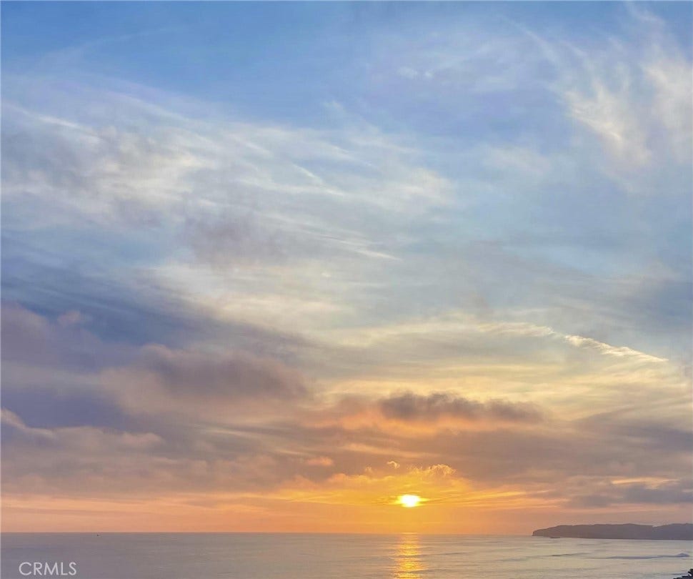 Sunset from bluff area Colony Cove