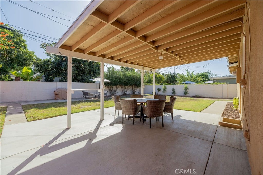 415 S Devon, Orange, CA 92868 Backyard