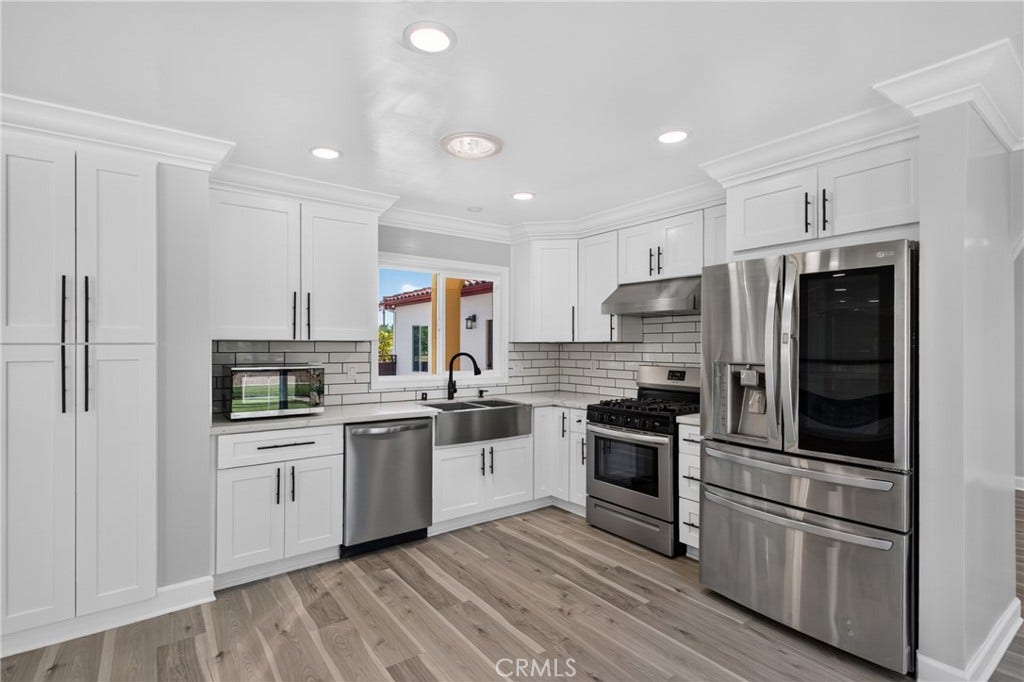 5451 Lockhaven Drive, Buena Park, CA 90621 Remodeled kitchen with newer appliances