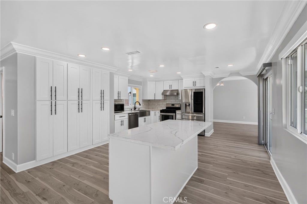 5451 Lockhaven Drive, Buena Park, CA 90621 Remodeled kitchen with island