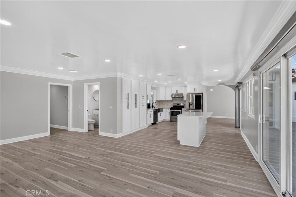 5451 Lockhaven Drive, Buena Park, CA 90621 Open floor plan with newer paint and flooring