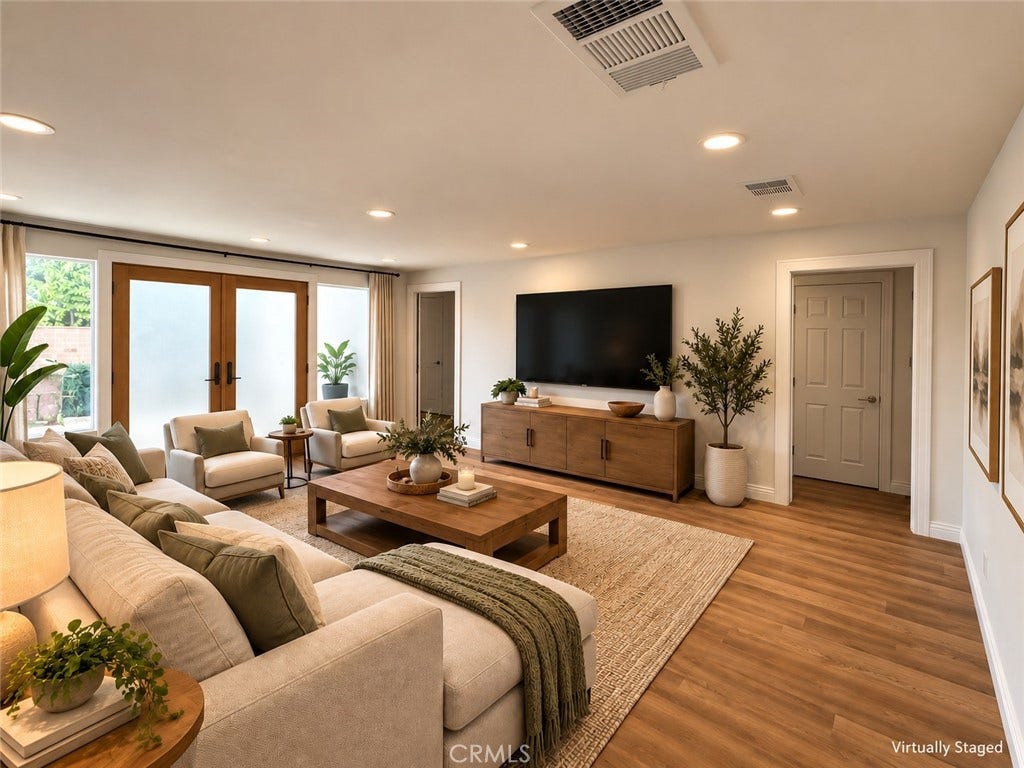 Family Room - V Staged