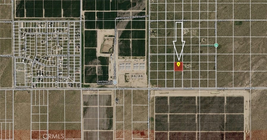 Property photo for 0 Phillips Road, Mojave, CA