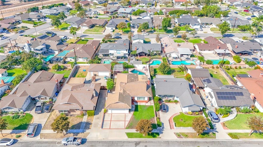 11231 Tigrina Avenue, Whittier, CA 90603 Drone of House View
