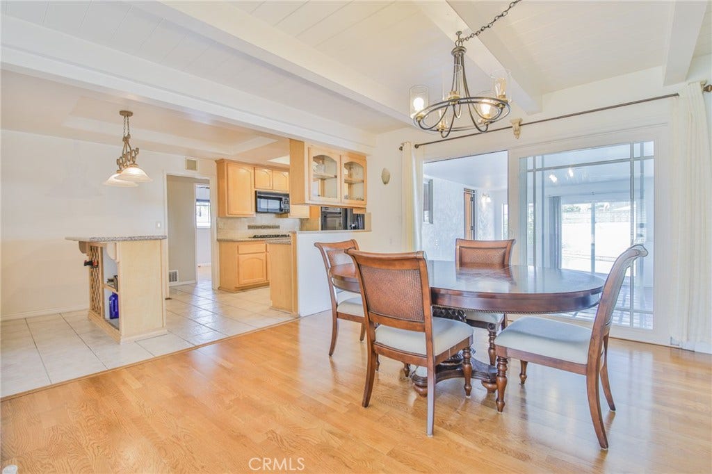 11231 Tigrina Avenue, Whittier, CA 90603 Dining Area off Kitchen