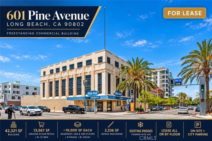 Property photo for 601 Pine, Long Beach, CA