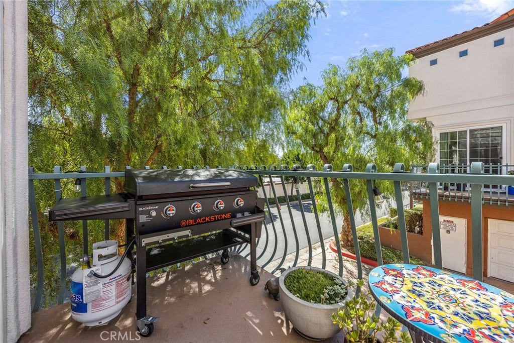 12703 Trent Jones Lane, Tustin, CA 92782 LIVING ROOM BALCONY