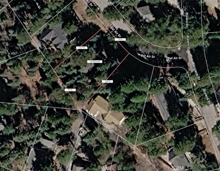 Property photo for 352 Bel Air, Lake Arrowhead, CA