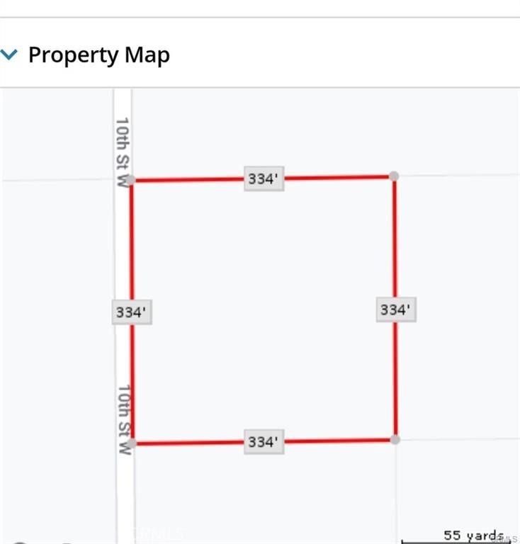 Property photo for 0 Backus Road, Rosamond, CA