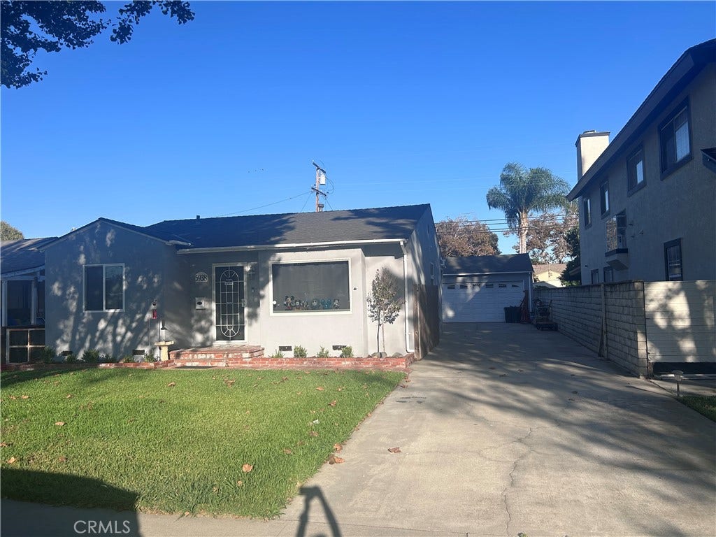 5938 Hersholt Avenue, Lakewood, CA 90712 Front with driveway