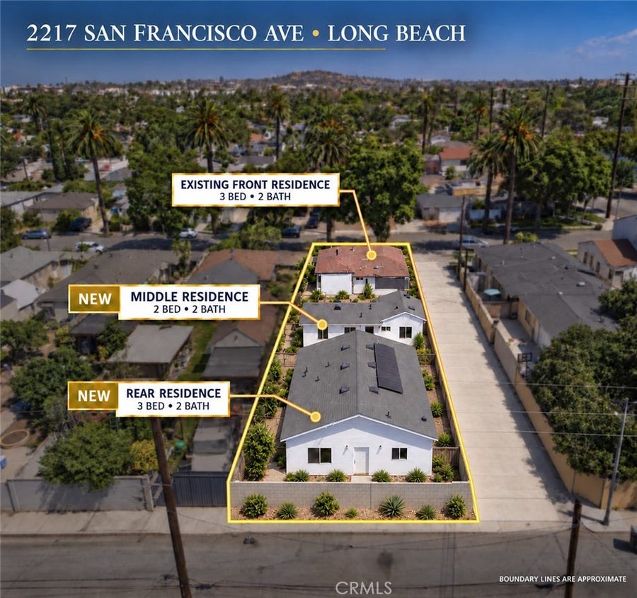 Property photo for 2217 San Francisco Avenue, Long Beach, CA