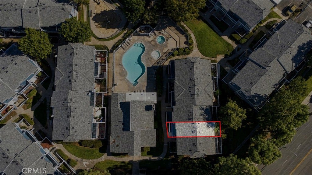 926 W Philadelphia, #R99, Ontario, CA 91762 AI enhanced to show property lines.
