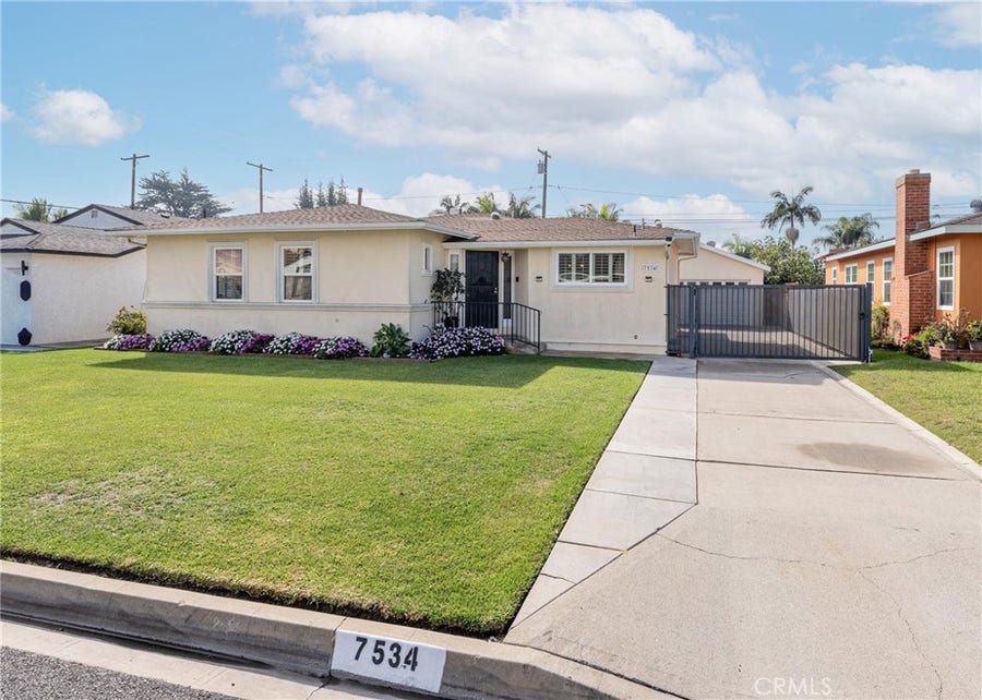 Property photo for 7534 Fostoria, Downey, CA