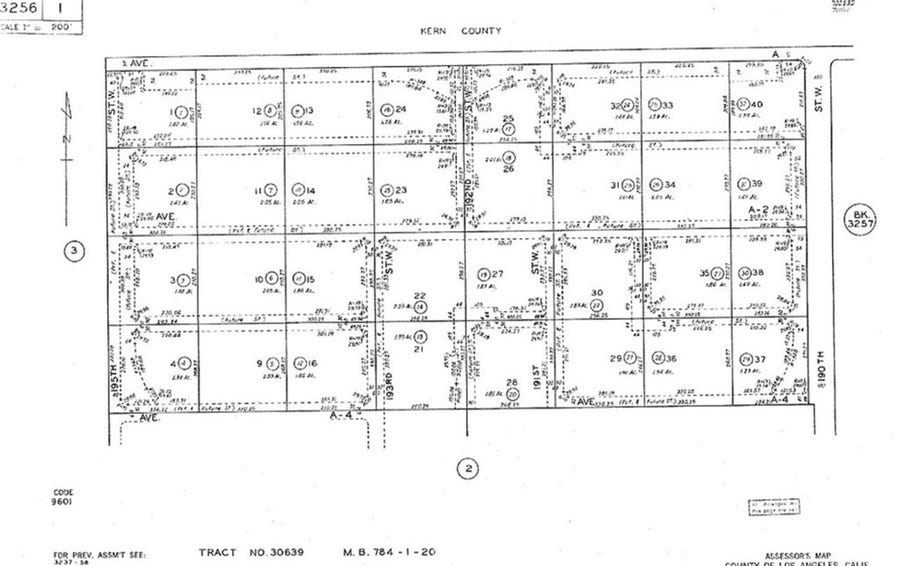 Property photo for 191 W VAC/COR 191 STW/AVE A4, Fairmont, CA