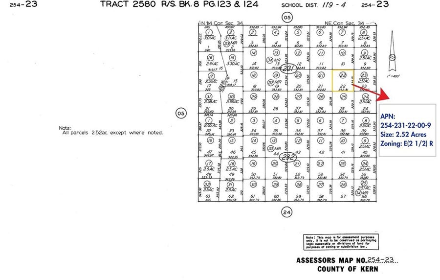 Property photo for 23122009 Gaskell Rd, Kern, CA