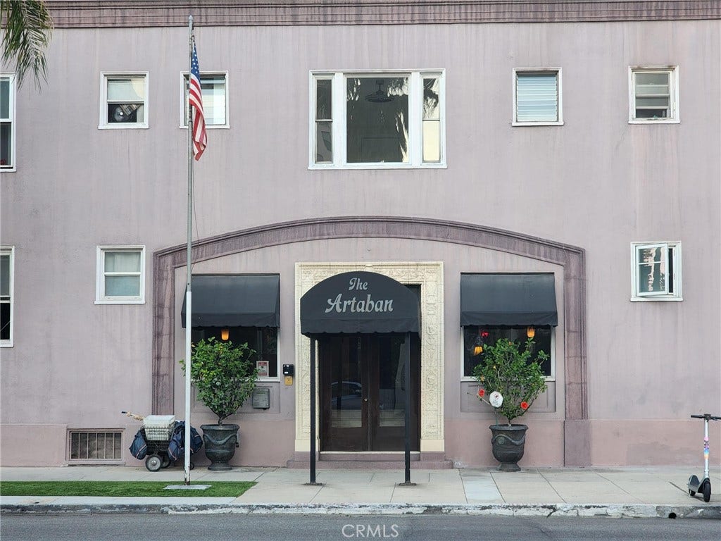 Front entrance of the this classic building.