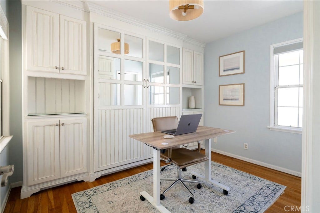 13235 Hindry, Hawthorne, CA 90250 Custom Murphy Bed - Used for guests and home office