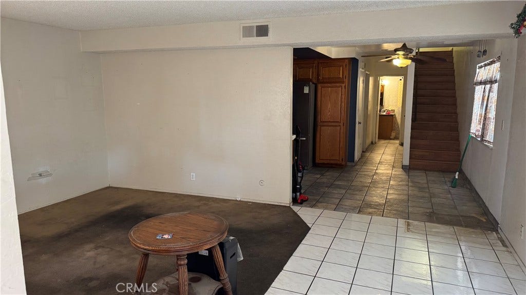 Living room from entryway