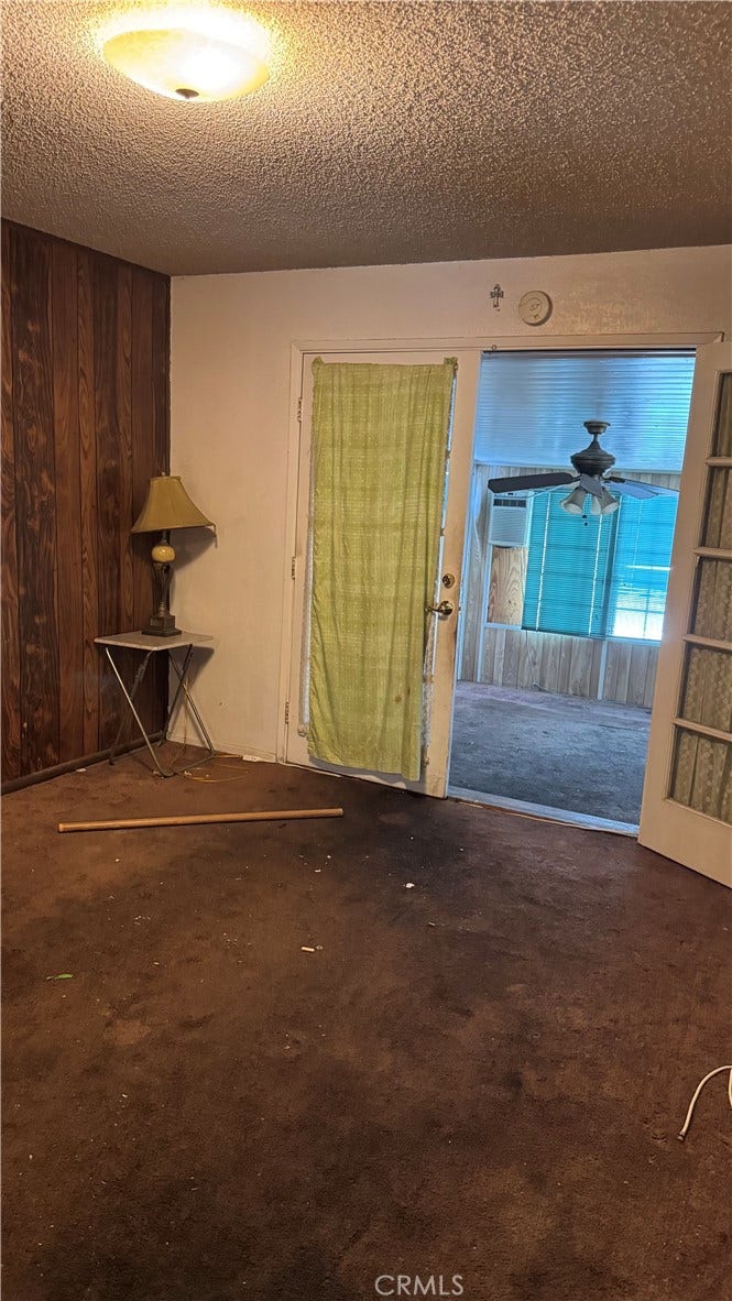 Down stairs bedroom/flex room to unpermitted den