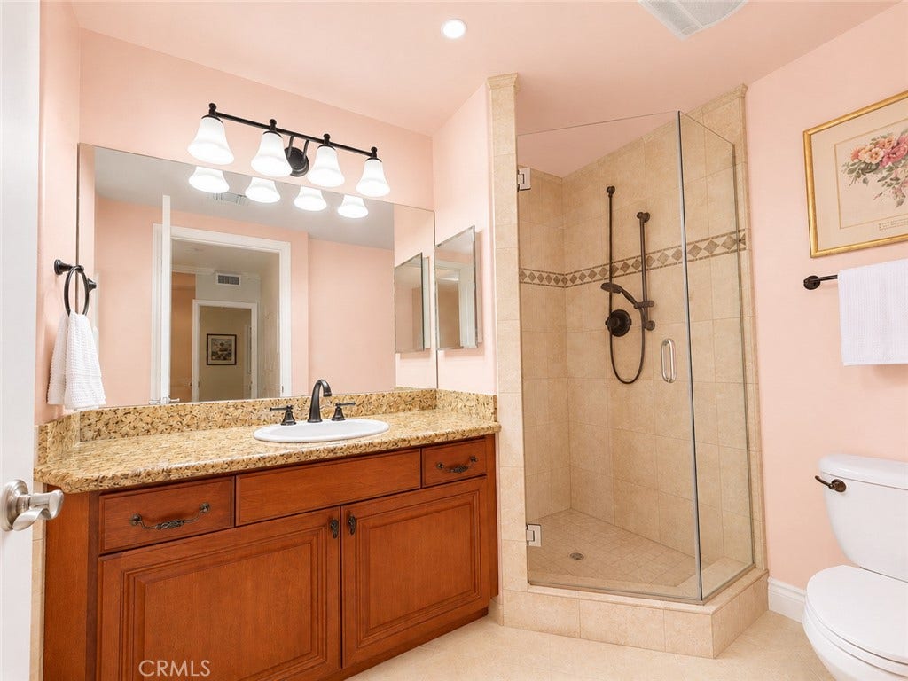 901 Deep Valley, #309, Rolling Hills Estates, CA 90274 Virtually staged Bath