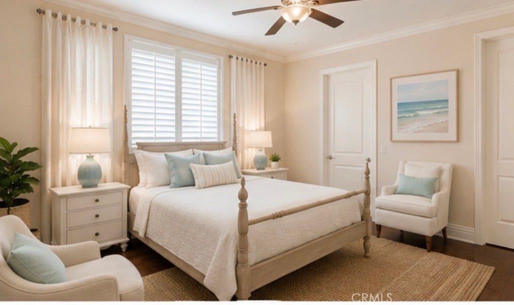 901 Deep Valley, #309, Rolling Hills Estates, CA 90274 Virtually staged Primary Suite