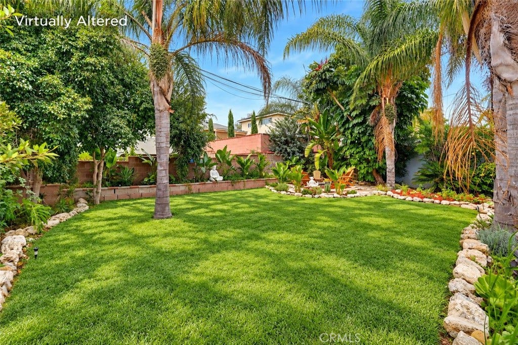 Virtually enhanced with green grass