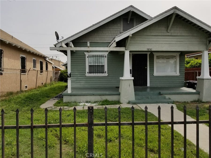Property photo for 5856 S Olive, Los Angeles, CA