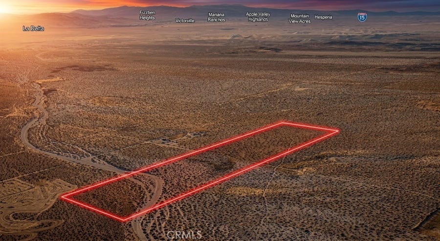 Property photo for 0 Vic Shadow Mountain Road, Adelanto, CA