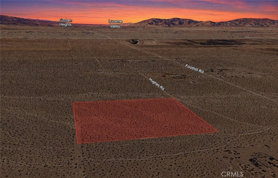 Property photo for 0 Cuatro Street, Lucerne Valley, CA