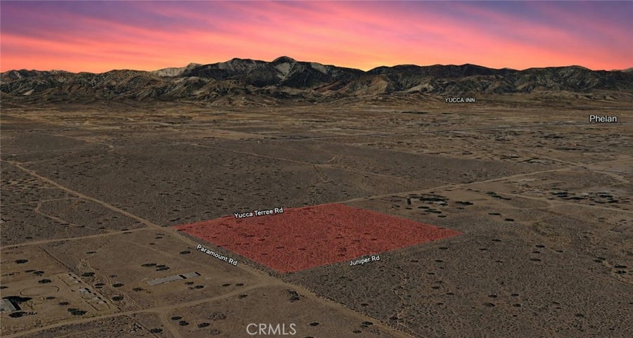 Property photo for 0 Paramount Road, Phelan, CA