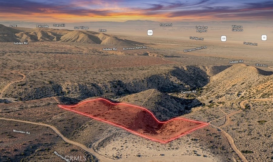 Property photo for 0 Mountain Road, Pinon Hills, CA