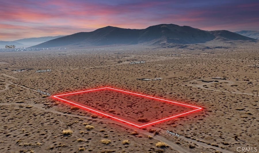 Property photo for 0 Drexel Road, Yucca Valley, CA