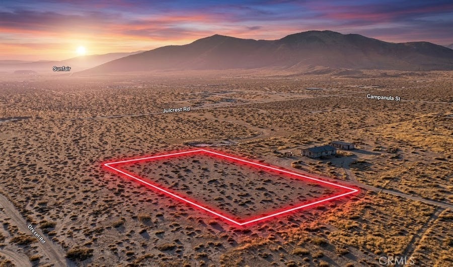 Property photo for 0 Drexel Road, Yucca Valley, CA